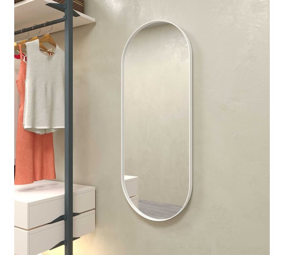 Изображение товара Зеркало в раме GENGLASS NOLVIS White M GGM-16-3-2