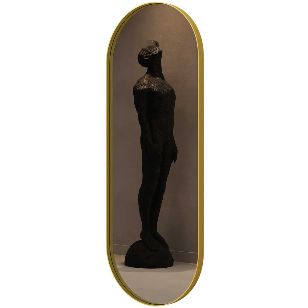 Изображение товара Зеркало в раме GENGLASS NOLVIS Gold M GGM-16-1-2 для настенного монтажа