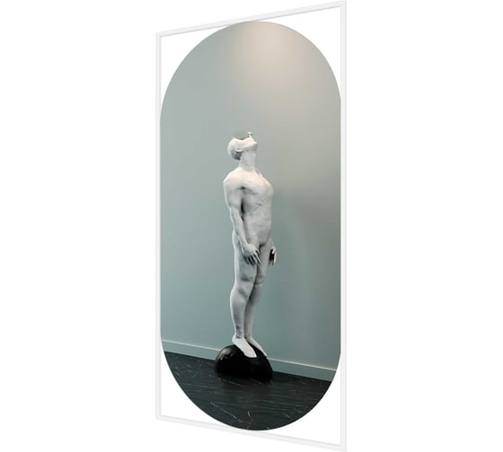 Изображение товара Зеркало в раме GENGLASS KVADEN White XL GGM-17-3-3
