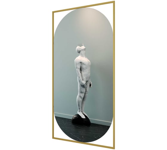 Изображение товара Зеркало в раме GENGLASS KVADEN Gold XL GGM-17-1-3