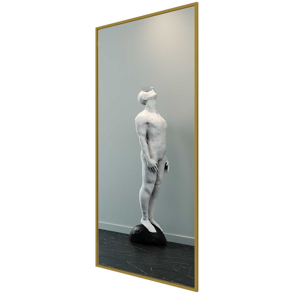 Изображение товара Зеркало в раме GENGLASS HALFEO Gold XL GGM-15-1-1 настенное прямоугольное