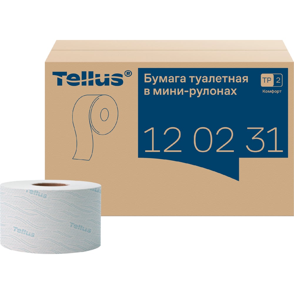Изображение товара Туалетная бумага TORK Advanced 170 м 2-слойная белая упаковка 12 шт