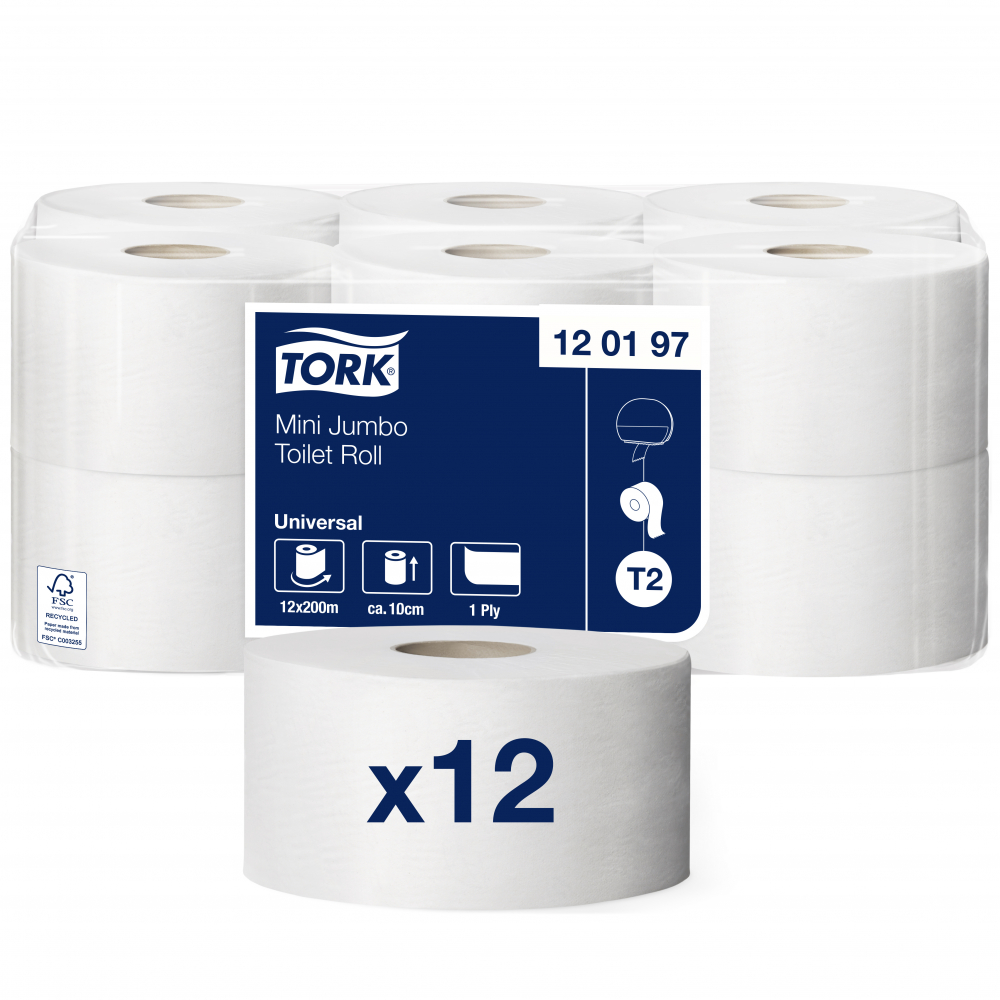 фото Туалетная бумага tork universal 200 м 120197 124545