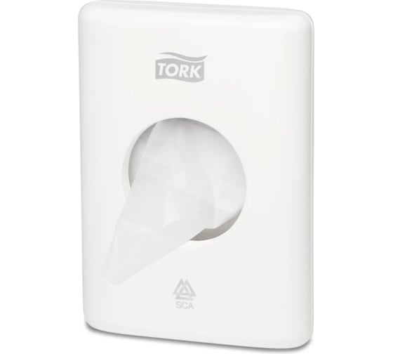 Изображение товара Диспенсер для гигиенических пакетов TORK Elevation белый 566000 602984