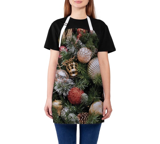 Изображение товара Кухонный фартук JOYARTY Праздничное украшение, универсальный размер для женщин и мужчин ap_427889
