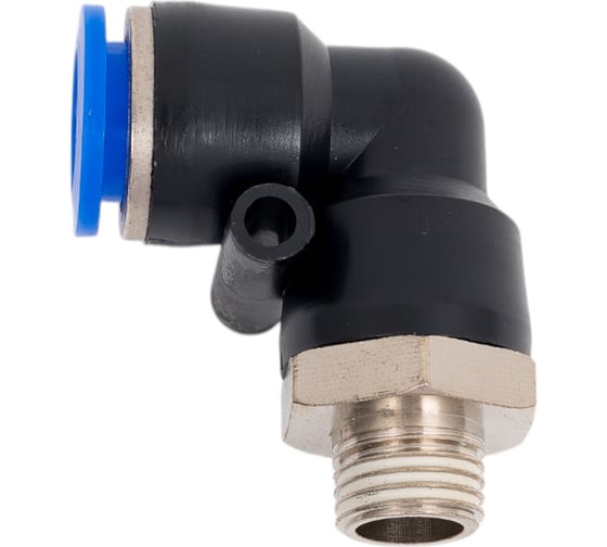 Изображение товара Фитинг Partner угловой для пластиковых трубок 12мм с наружной резьбой 1/4" SPL12-02(9334) PA-SPL12-02(9334)