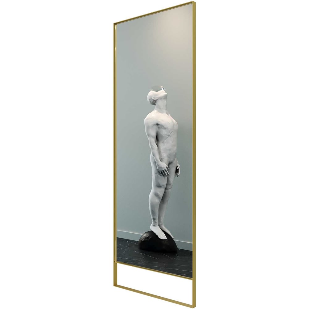 Изображение товара Зеркало в раме GENGLASS HALFEO Slim Leg Gold XL GGM-15-1-3