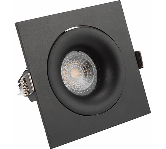Изображение товара Встраиваемый светильник DENKIRS Roto DK2121-BK