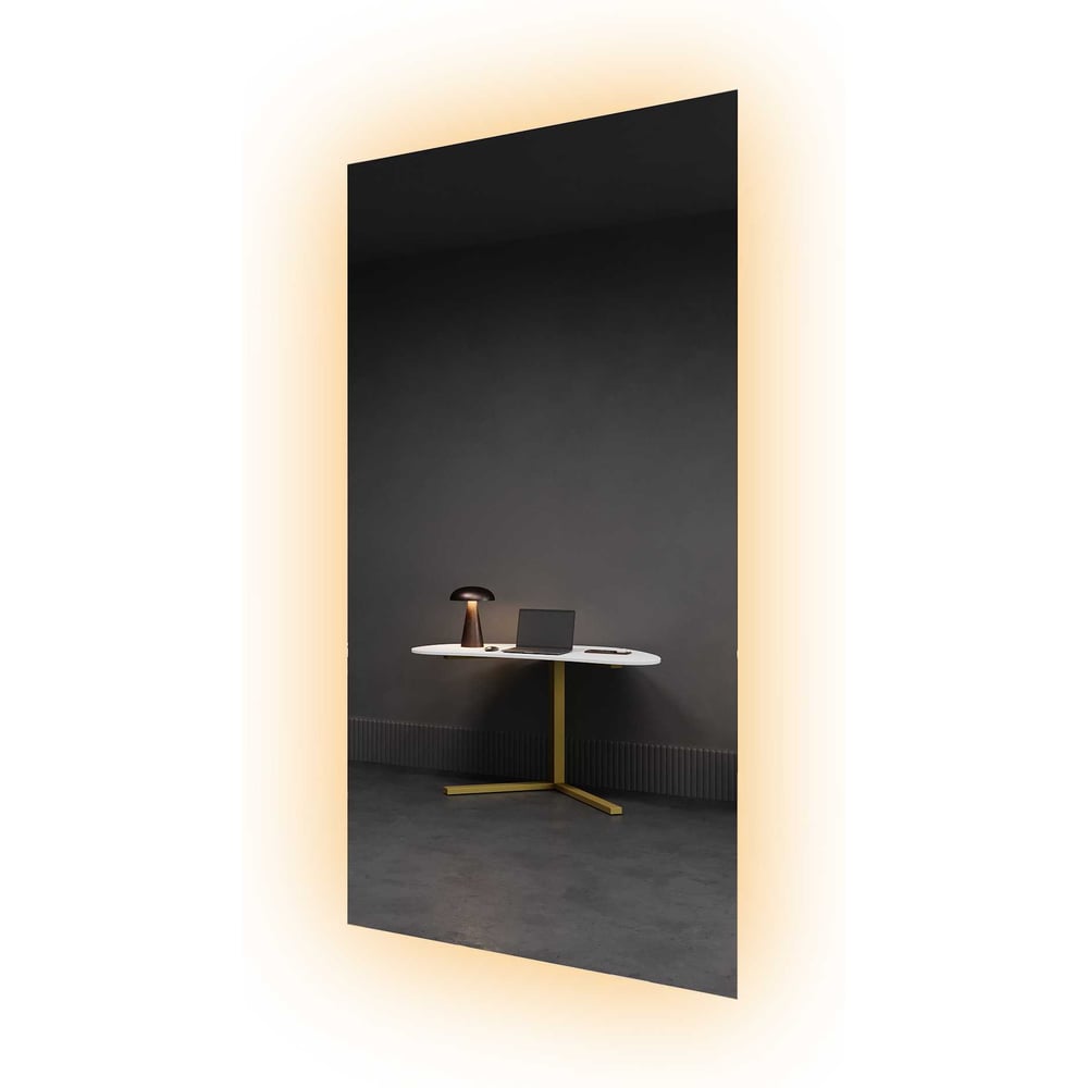 Изображение товара Безрамное прямоугольное зеркало GENGLASS с LED подсветкой XL