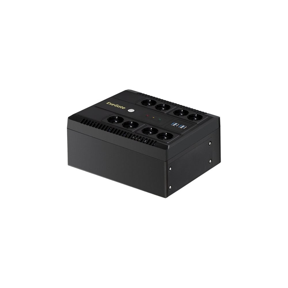 Изображение товара ИБП ExeGate NEO NNB-850.LED.AVR.8SH.CH 850VA, 8 розеток, USB, line-interactive