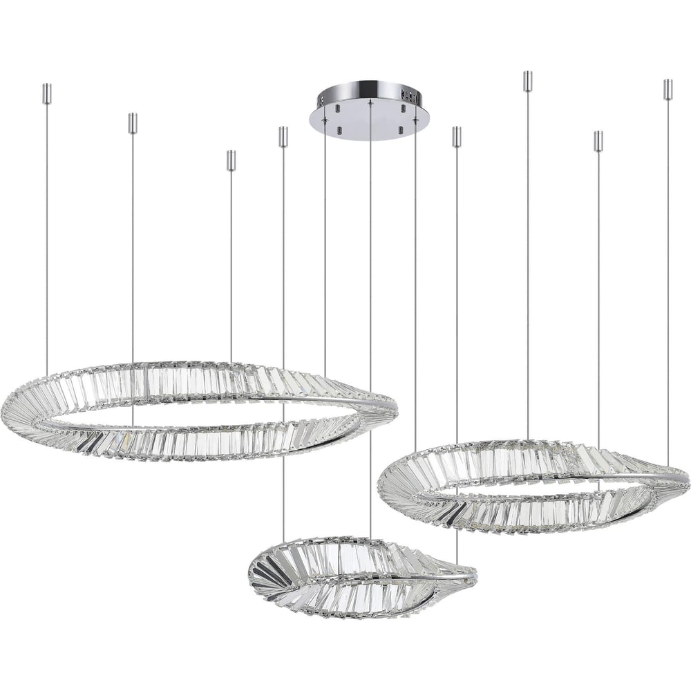 Изображение товара Подвесной светильник ST luce хром/прозрачный led 1x97w 4000k