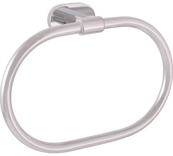 Изображение товара Полотенцедержатель RavSlezak овальный, настенный, цвет хром YUA0104