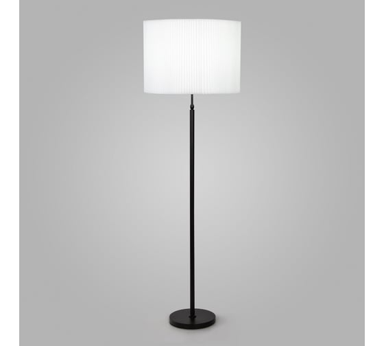 Изображение товара Напольный светильник Eurosvet с тканевым абажуром 01163/1 черный a065669