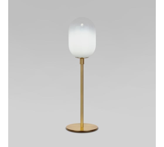 Изображение товара Настольный светильник Eurosvet со стеклянным плафоном 01161/1 латунь a065616