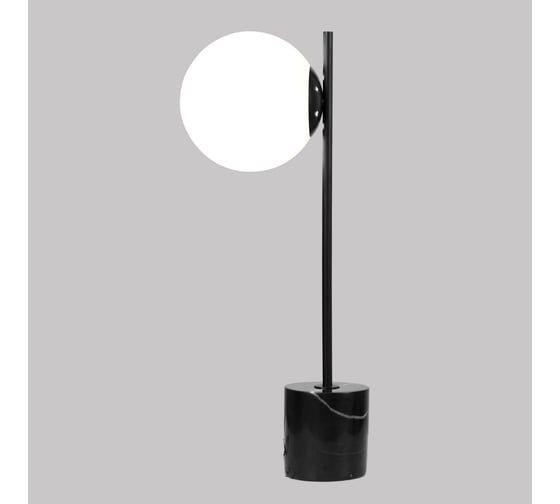 Изображение товара Настольный светильник Eurosvet со стеклянным плафоном 01157/1 черный a064388