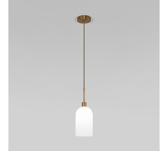 Изображение товара Подвесной светильник Eurosvet со стеклянными плафонами 50357/1 латунь a065658