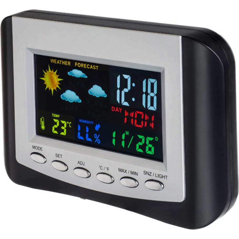 Часы-метеостанция Perfeo метеостанция rst 88776 с барометром