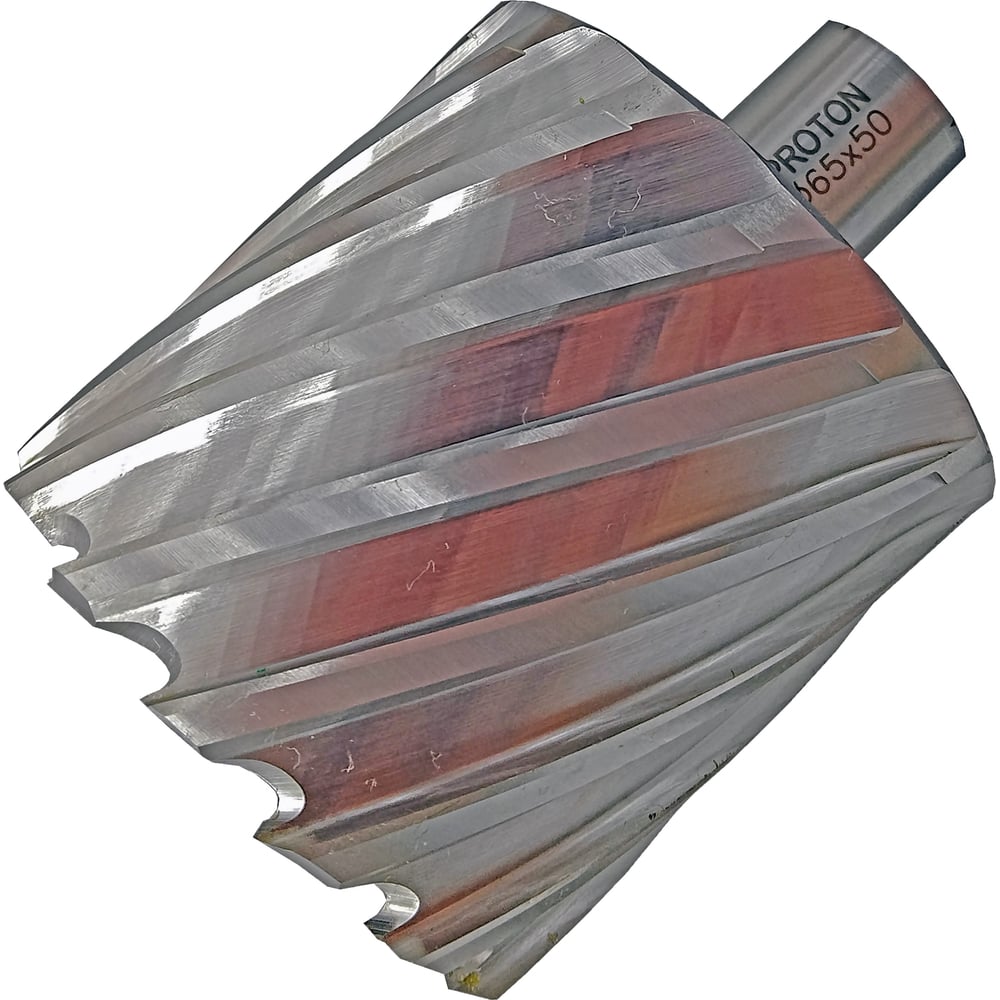 Изображение товара Сверло корончатое PROTON d65мм (h=50) HSS для металла и древесины