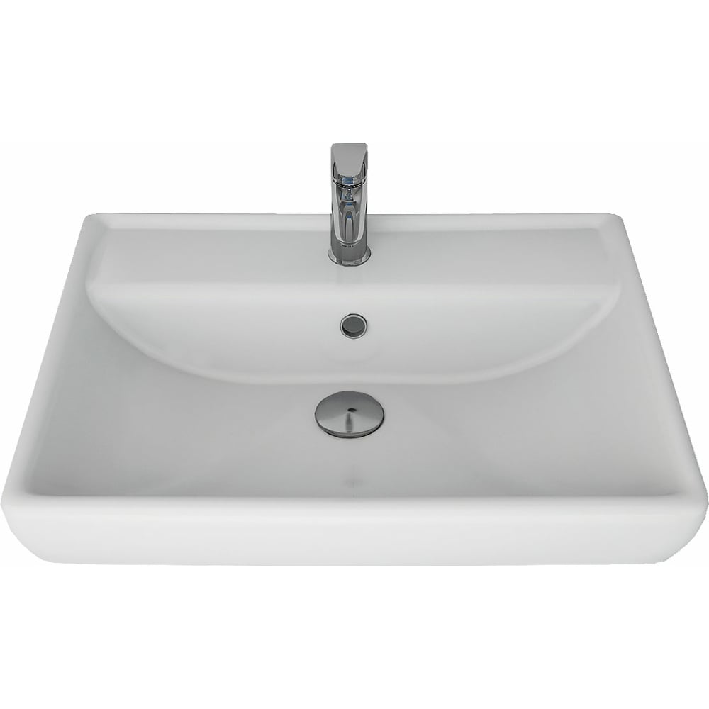 Изображение товара Умывальник мебельный Dreja Q 60 из керамики классический стиль