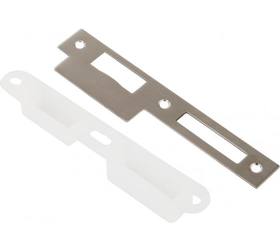 Изображение товара Запорная планка со вставкой PALIDORE 5572zp р-прямая, для замков pz1969, pz501, ws503, для прямых дверей, симметричная 98761249