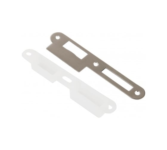 Изображение товара Запорная планка со вставкой PALIDORE 5572zp-r r-круглая, для замков pz1969, pz501, ws503, для прямых дверей, симметричная 98761248