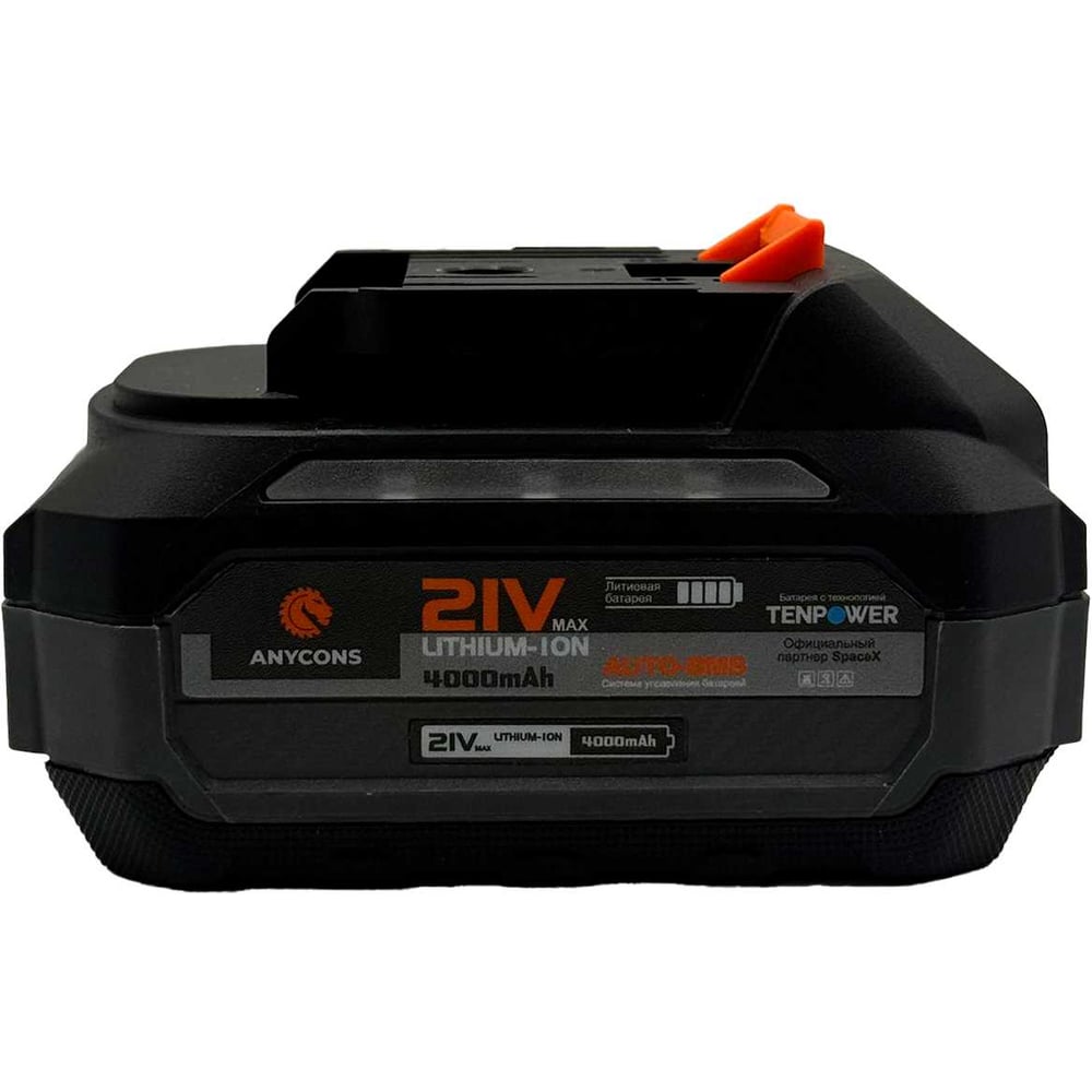 Изображение товара Аккумулятор Anycons 4А.ч., 21В для Makita - надежный профессиональный литий-ионный аккумулятор