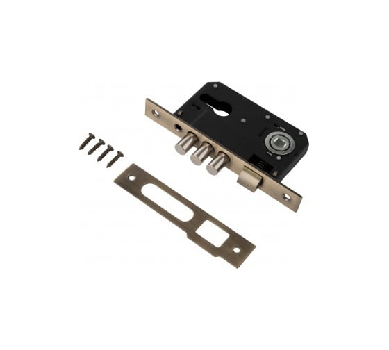 Изображение товара Врезной замок под евроцилиндр PALIDORE l06 ab (бронза) 98761298