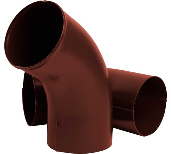 Изображение товара Колено трубы NIKA круглое, RAL 8017, шоколадный В0000019235