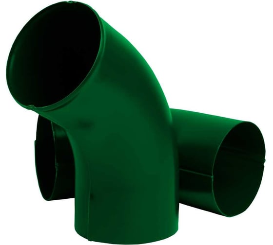 Изображение товара Колено трубы NIKA круглое, RAL 6005, темно-зеленый В0000019207