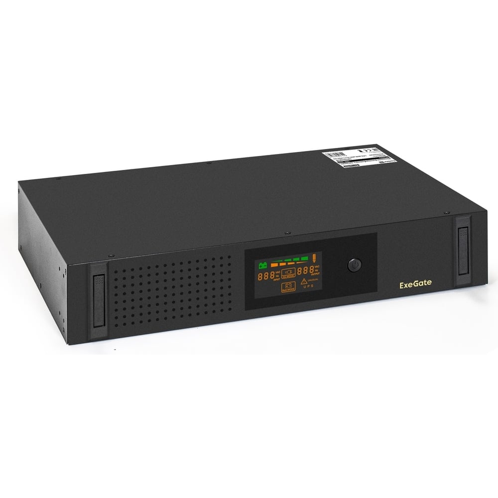 Изображение товара ИБП ExeGate ServerRM UNL-800.LCD.AVR.2SH.3C13.USB.2U для серверов и ПК