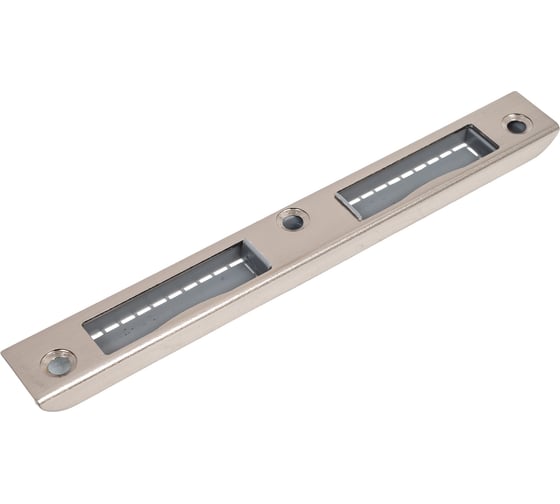 Изображение товара Запорная планка для врезных замков PALIDORE Jg01 pz501 и pz503, симметричная, матовый хром 98761317