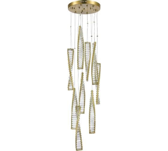 Изображение товара Подвесной светильник ST luce латунь/прозрачный led 1x99w 3000k, SL6205.303.09