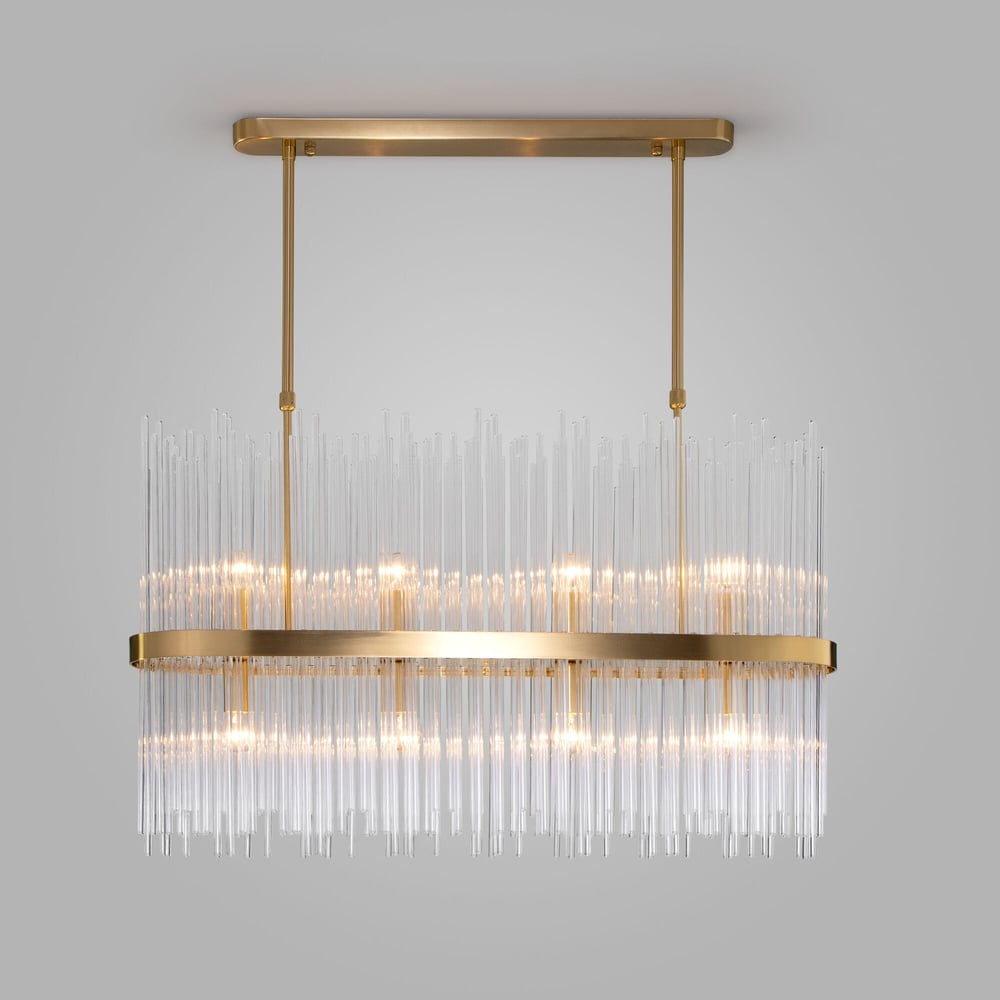 Изображение товара Подвесной светильник Bogate's с хрусталем 486/8 a065770 стиль арт-деко современный дизайн