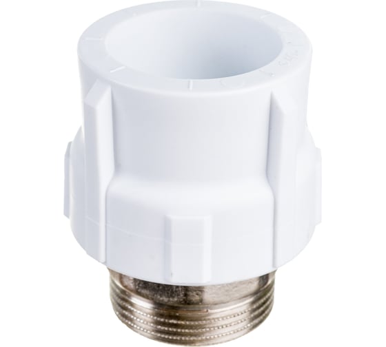 Изображение товара Комбинированная муфта Политэк наружная резьба ПП 40x1 1/4 9000040114