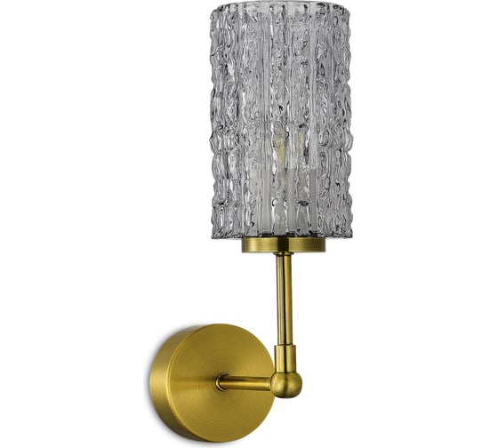 Изображение товара Настенный светильник (бра) ST luce латунь/дымчатый e27 1x60w, SL1240.301.01