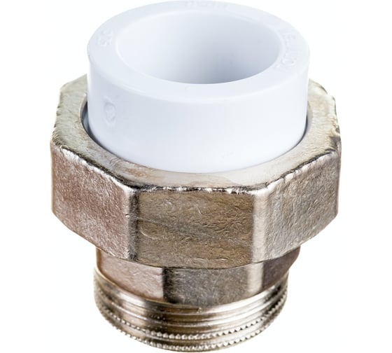 Изображение товара Разъемная муфта с наружной резьбой Политэк ПП 25х1 9800002501