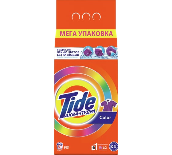 Изображение товара Стиральный порошок-автомат Tide Color 9 кг 706738 0001230252