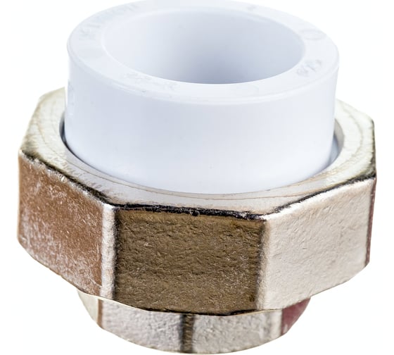 Изображение товара Разъемная муфта с внутренней резьбой Политэк ПП 25х3/4 9801002534