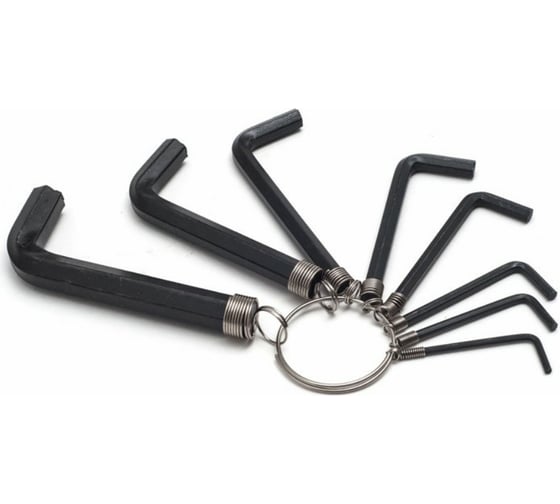 Изображение товара Набор шестигранников 8 предметов СЕРВИС КЛЮЧ 2-10мм 70671