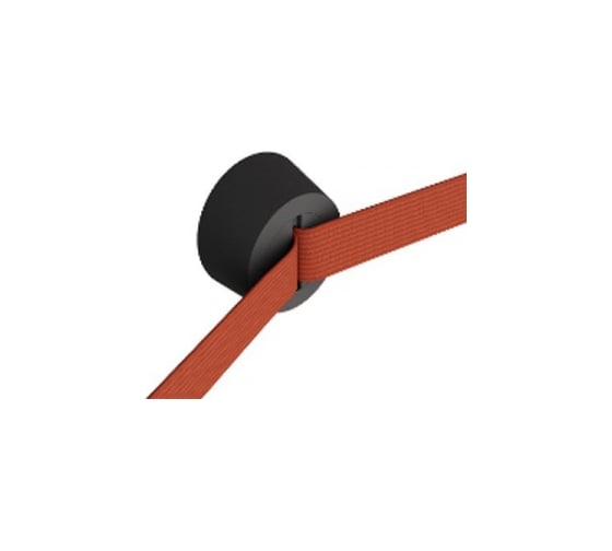 Изображение товара Накладное крепление-соединитель ST luce 2-х ремней, черный, ST411.402.02