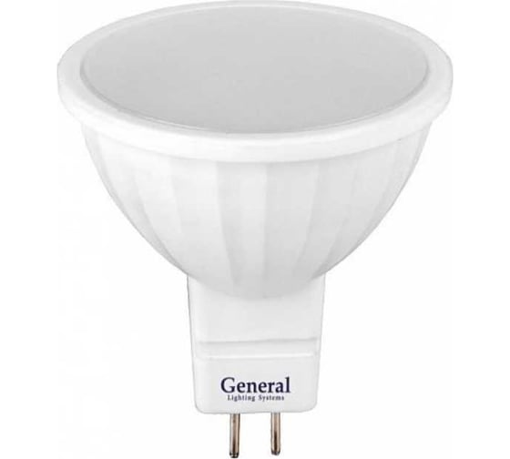 Изображение товара Светодиодная лампа General Lighting Systems GLDEN-MR16-B-10-230-GU5.3-4000 661468