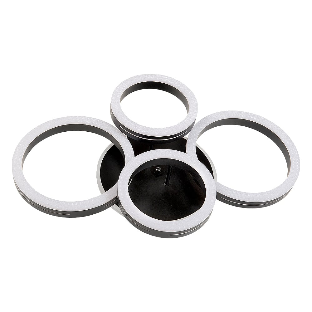 Изображение товара Светильник накладной LED RGB 105W черный с регулируемой цветовой температурой