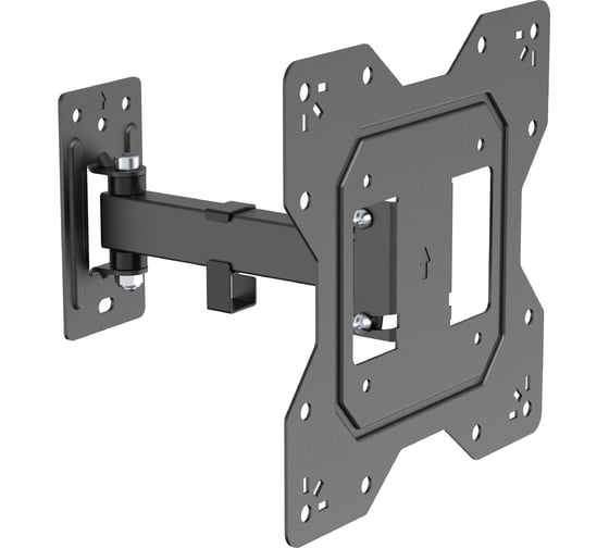 Изображение товара Кронштейн UNITEKI fm1802bn для телевизора или монитора, крепление на стену, наклонно-поворотный, диагональ 23-43 дюйма SNM1802BN