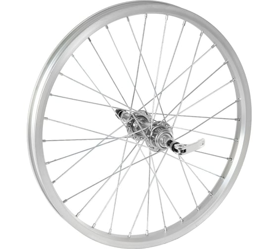 Изображение товара Колесо STG 20" заднее, одностенный обод 32 отверстий, втулка SF-A09R сталь под трещотку 6-8 скоростей Х95072