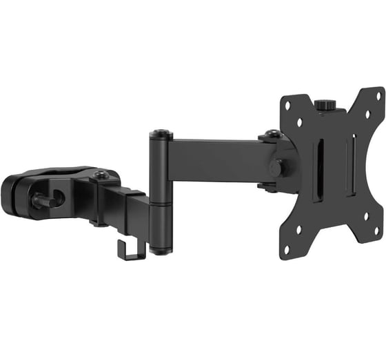 Изображение товара Крепление-кронштейн UNITEKI fmp1075 на трубу, для монитора или ТВ, наклонно-поворотный, диагональ 17-32 дюйма SNM1075