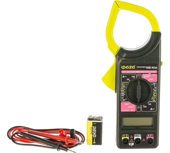 Изображение товара Токоизмерительные клещи ФАZА M266 5000650