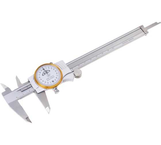 Изображение товара Стрелочный штангенциркуль Kinex (K-MET) DIN 862 150/40 мм, 0,02 мм 6013-02-150