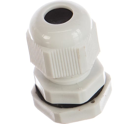 Изображение товара Сальник EKF PG9 IP54 (100 шт) d отв. 16 мм / d провод. 4-8 мм PROxima plc-pg-9