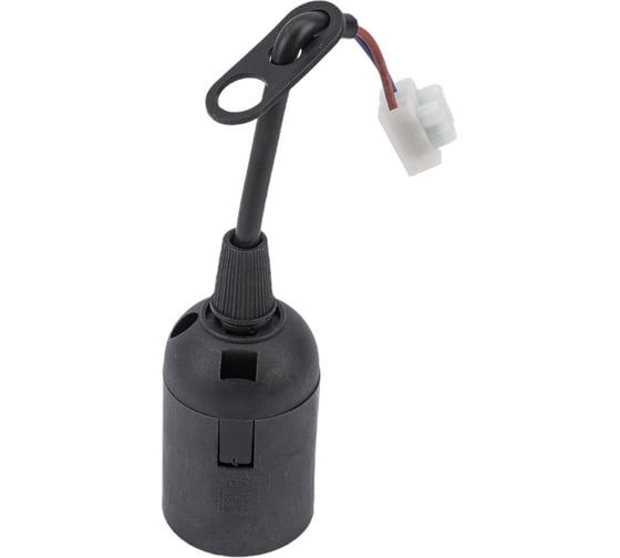 Изображение товара Резьбовой патрон-времянка с проводом и клеммой Е27 Volsten V03-PA-B-E27 220V/4A 12240