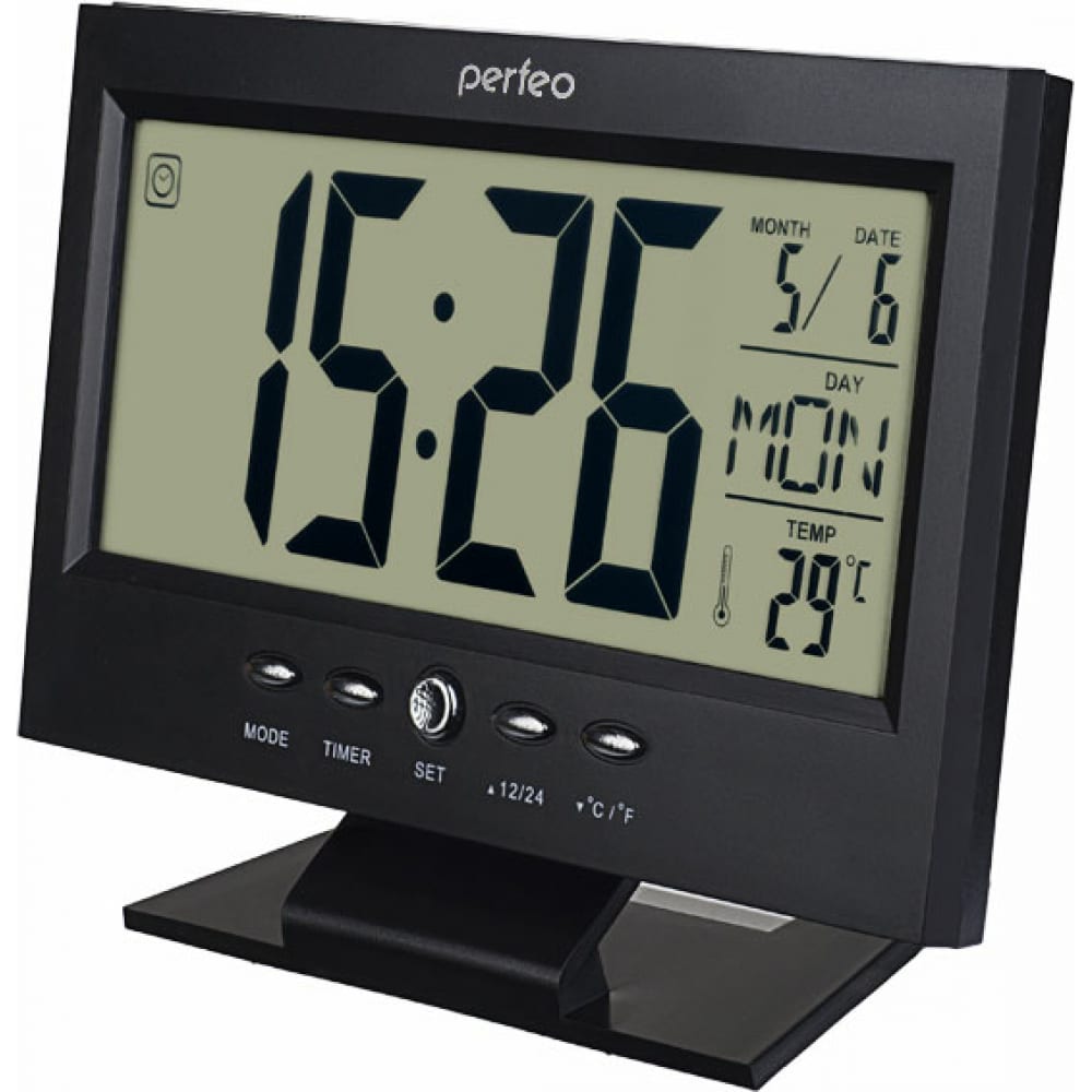 Часы-будильник Perfeo наручные часы diesel dz1855